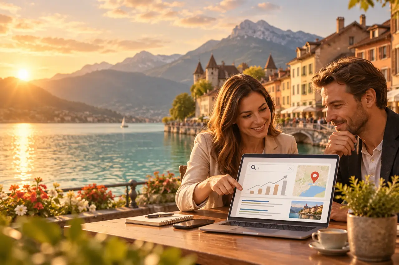 Référencement naturel à Annecy : une stratégie locale pour attirer des prospects qualifiés