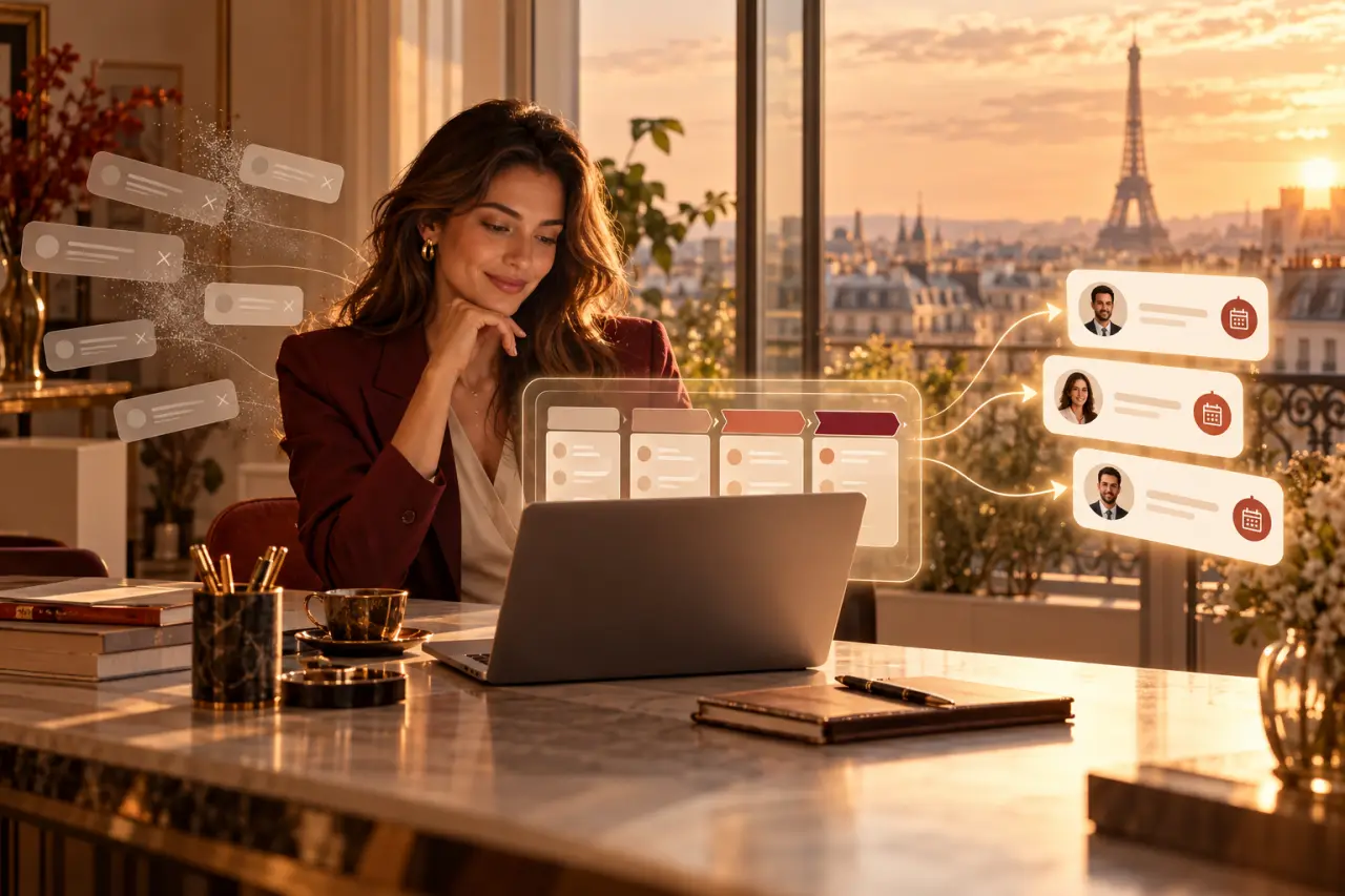 Automatisation des leads à Paris : moins de relances à vide, plus de rendez-vous qualifiés