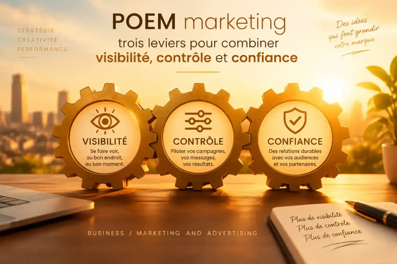POEM marketing : trois leviers pour combiner visibilité, contrôle et confiance