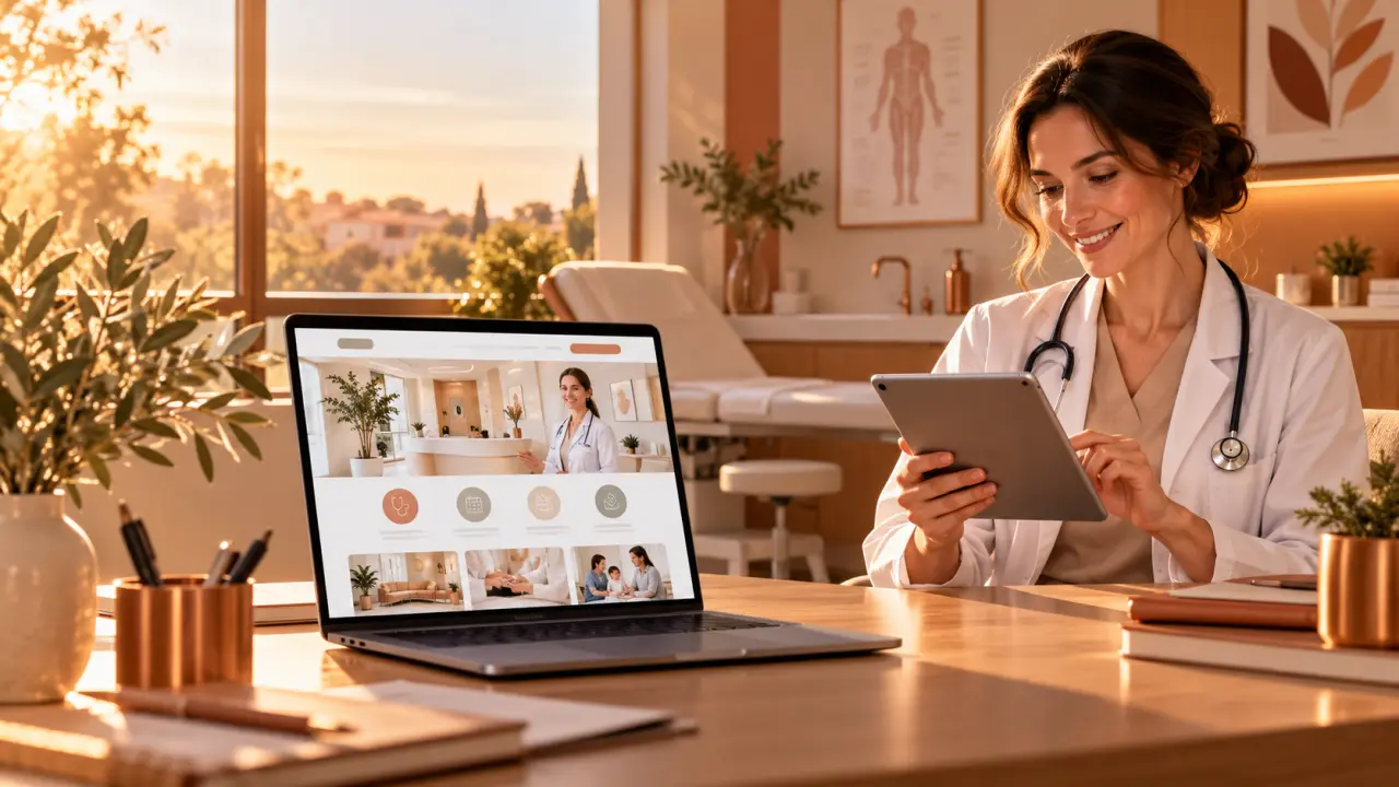 Création d’un site internet santé : une présence claire, visible et conforme