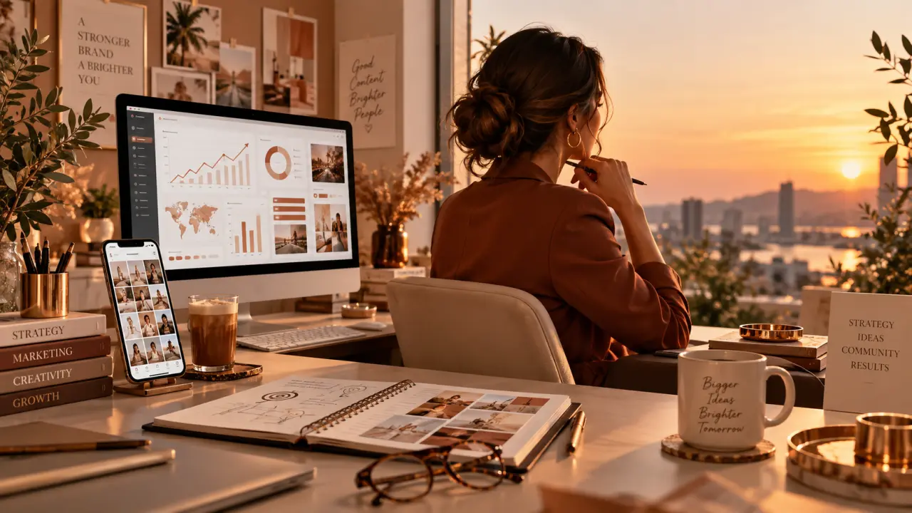 Expert réseaux sociaux : stratégie, contenus et résultats mesurables
